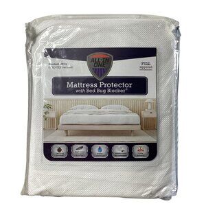 All-In-One Full Zippered Mattress Protector with Bed Bug Blocker